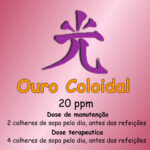 OURO COLOIDAL 20 PPM 500ML
